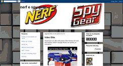 Desktop Screenshot of nerfespygear.blogspot.com