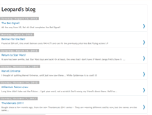 Tablet Screenshot of jediwalker-leopard.blogspot.com