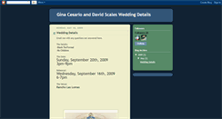 Desktop Screenshot of dandgwedding.blogspot.com