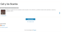 Tablet Screenshot of calisicarios.blogspot.com