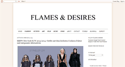 Desktop Screenshot of flamesanddesires.blogspot.com