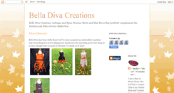 Desktop Screenshot of belladivacreations.blogspot.com