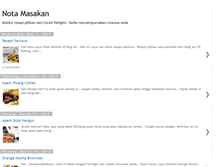 Tablet Screenshot of notamasakan.blogspot.com
