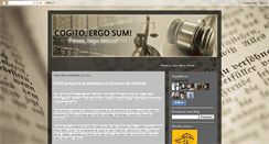 Desktop Screenshot of direito2010cogitoergosum.blogspot.com