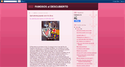 Desktop Screenshot of losfamososaldescubierto.blogspot.com