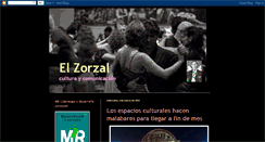 Desktop Screenshot of agrupacionelzorzal.blogspot.com