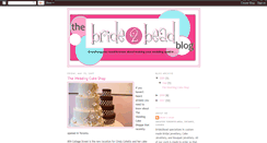 Desktop Screenshot of bride2bead.blogspot.com