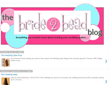 Tablet Screenshot of bride2bead.blogspot.com
