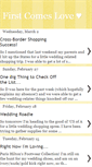 Mobile Screenshot of first-comes-love.blogspot.com