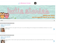Tablet Screenshot of katie-stories.blogspot.com