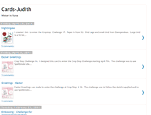 Tablet Screenshot of cards-judith.blogspot.com