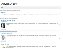 Tablet Screenshot of enjoyingmylife-mary.blogspot.com