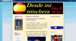 Desktop Screenshot of eje-desdemitrinchera.blogspot.com