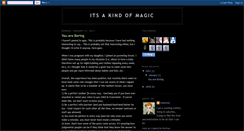 Desktop Screenshot of itsakindofmagic-zof.blogspot.com