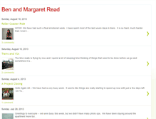 Tablet Screenshot of benandmargaretread.blogspot.com