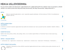 Tablet Screenshot of hemija-ugljovodonika.blogspot.com