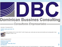 Tablet Screenshot of dbcconsultores.blogspot.com