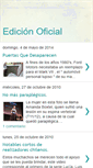 Mobile Screenshot of edicionoficial.blogspot.com