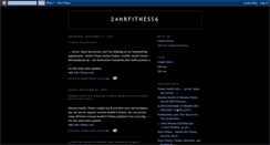 Desktop Screenshot of 24hrfitness6.blogspot.com
