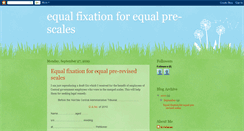 Desktop Screenshot of euqalfixationforequalscales.blogspot.com