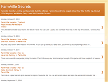 Tablet Screenshot of farmvillesecretsfacebook.blogspot.com