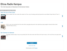 Tablet Screenshot of eltrasradio.blogspot.com