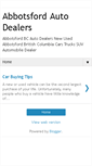 Mobile Screenshot of abbotsfordautodealers.blogspot.com