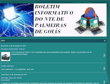 Tablet Screenshot of boletiminformativontepalmeiras.blogspot.com