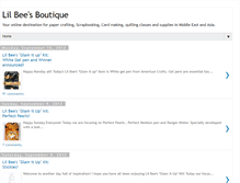 Tablet Screenshot of lilbeesboutique.blogspot.com