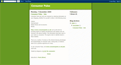 Desktop Screenshot of consumerpulse-join.blogspot.com