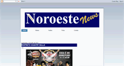 Desktop Screenshot of jornalnoroestenews.blogspot.com