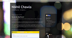 Desktop Screenshot of nikhilchawla.blogspot.com