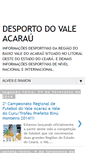 Mobile Screenshot of desportodovaleacarau.blogspot.com