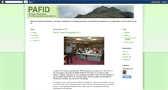 Desktop Screenshot of pafid.blogspot.com