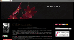 Desktop Screenshot of lospaziodib.blogspot.com