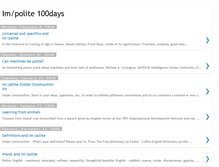 Tablet Screenshot of im-polite100days.blogspot.com
