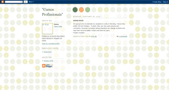 Desktop Screenshot of cursosprofissionais.blogspot.com