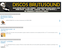 Tablet Screenshot of discosbrutusound.blogspot.com