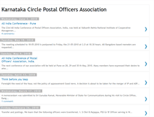 Tablet Screenshot of karnatakapostalofficers.blogspot.com