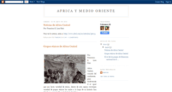 Desktop Screenshot of africaymediooriente.blogspot.com