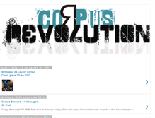 Tablet Screenshot of corpusrevolution.blogspot.com