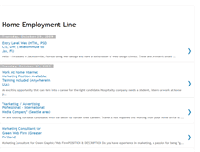 Tablet Screenshot of homeemploymentline.blogspot.com