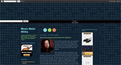 Desktop Screenshot of musikmilitia.blogspot.com