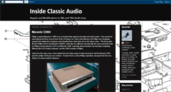 Desktop Screenshot of insideclassicaudio.blogspot.com