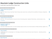 Tablet Screenshot of mountain-lodge-construction-links.blogspot.com