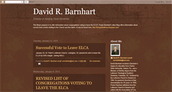 Desktop Screenshot of davidbarnhart.blogspot.com