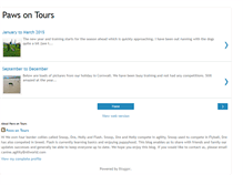 Tablet Screenshot of pawsontours.blogspot.com