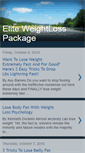 Mobile Screenshot of eliteweightlosspackage-info.blogspot.com