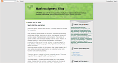 Desktop Screenshot of harlemsports.blogspot.com