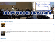 Tablet Screenshot of convivenciacristiana.blogspot.com